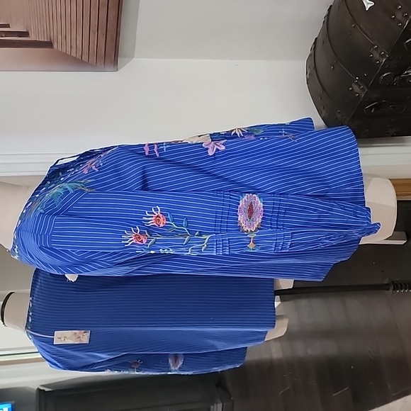 Nwt Johnny Was embroidered blouse size S - Picture 6 of 8